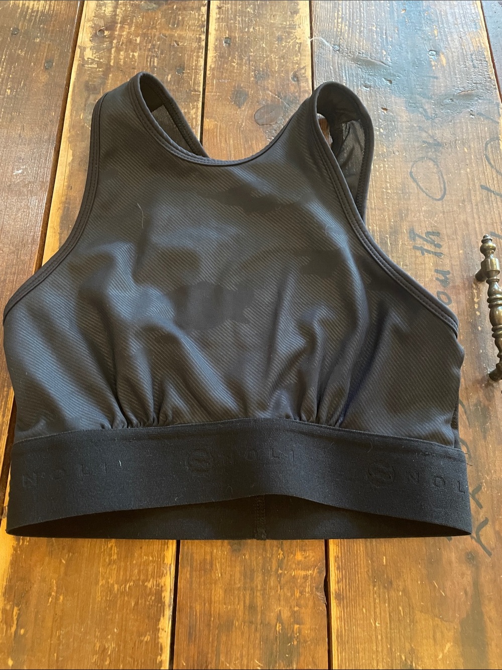 Black Workout Bra by Noli
